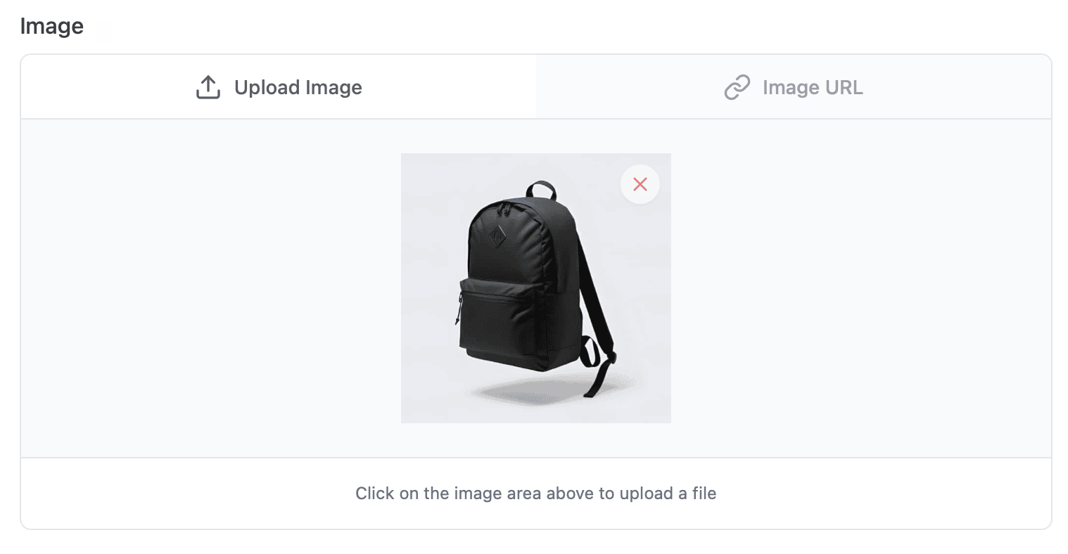 Setting an image for a wish item